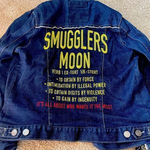 Smugglers moon jean jacket with keychain